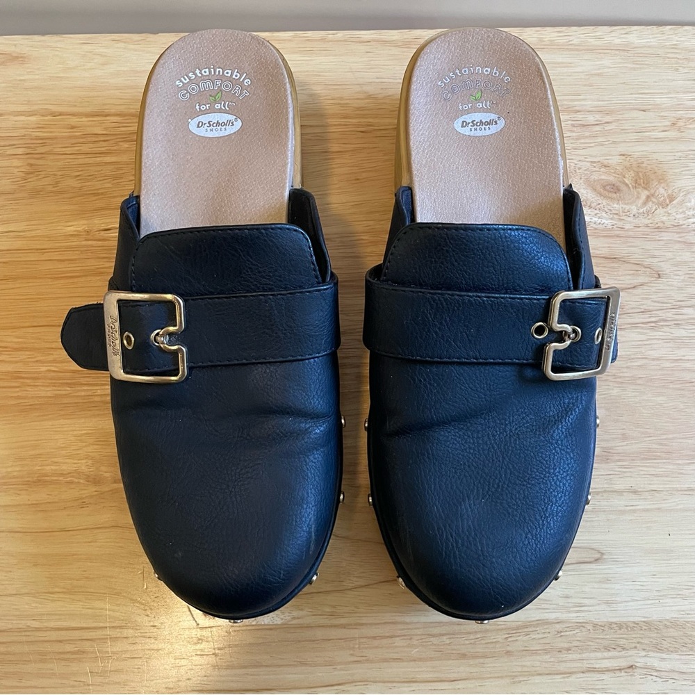 Dr. Scholl's Black Classic Clog Size 8.5
